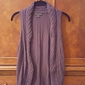 Banana Republic Purple Sweater Vest